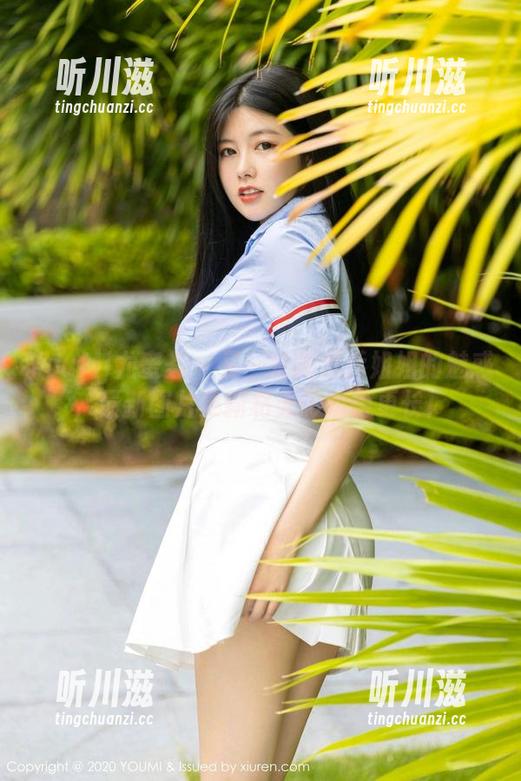 YouMi尤蜜荟 - 又一轮周思乔姐姐的魅惑，最新图片更新将光影拉得更长！