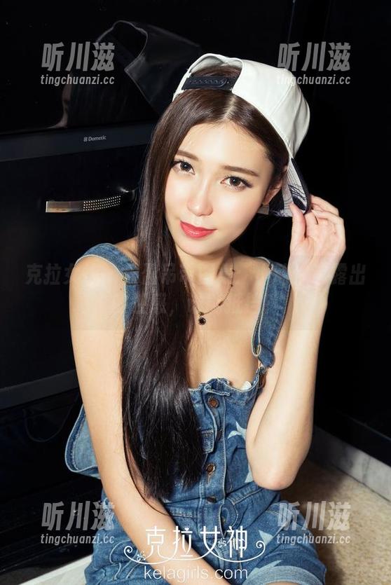 克拉女神 - 盈盈吊带图集：小动作透露出的性感，谁能抵挡？