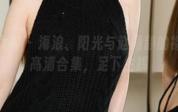 克拉女神 – 海浪、阳光与赵雨静的裸足：高清合集，足下生辉