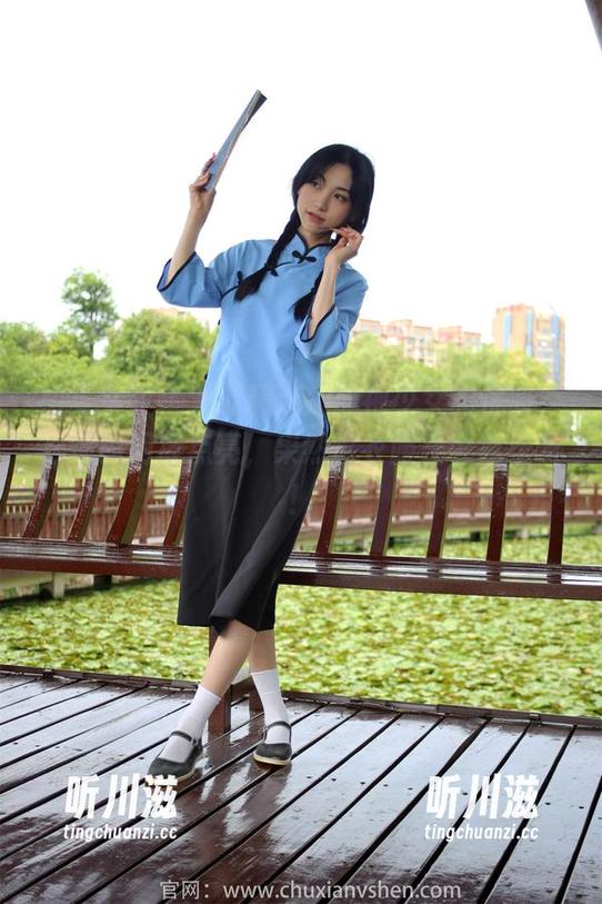 初夏女神 - 双双精选：旗袍少女的优雅，心情瞬间被点亮，果然这衣服是个魔法啊！