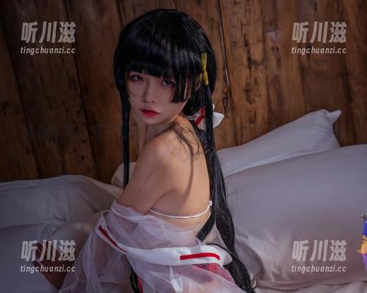 纯白写真，只有可可老师能让无圣光看起来像天使下凡！